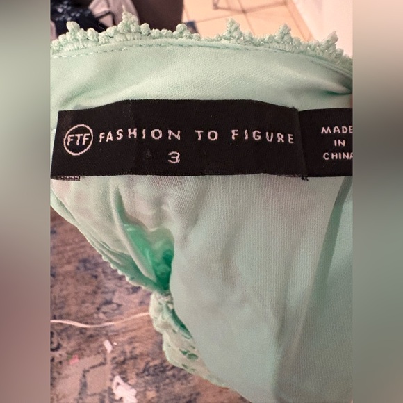 Bundle 2 for $30. Fashion to Figure Mint Green Dress. Size 3XLarge. Like New! - Picture 9 of 9